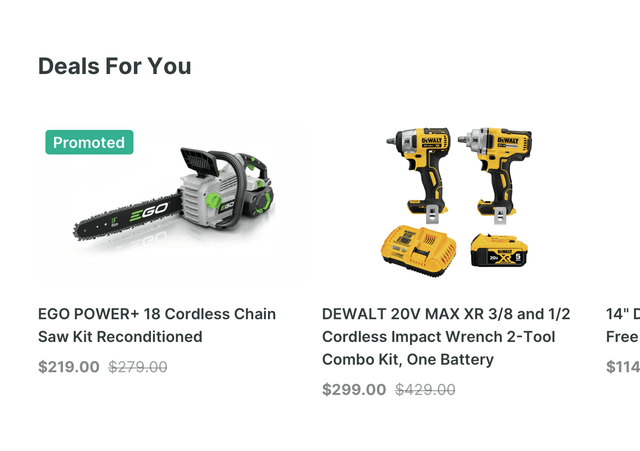 Promoted Deals For You